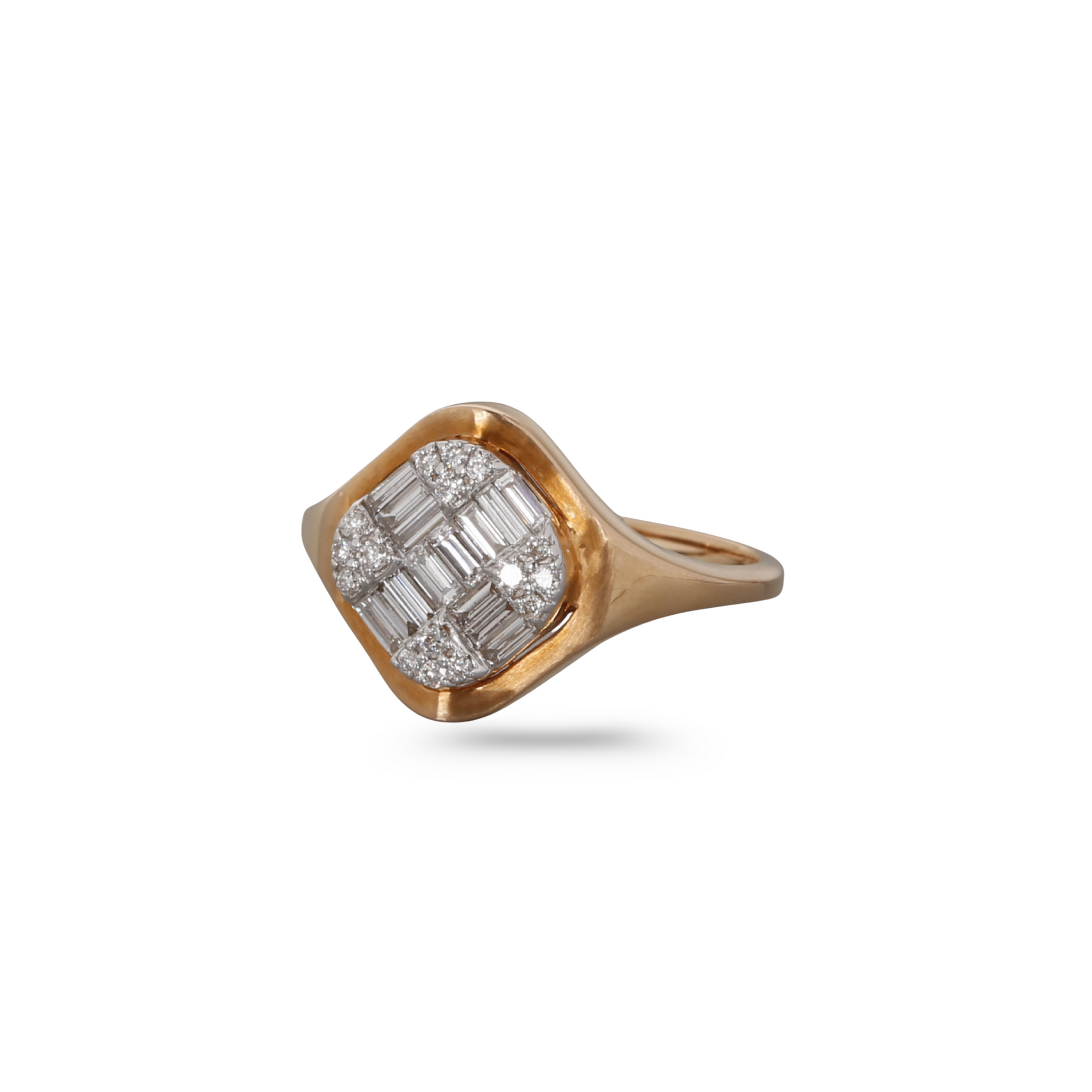 Signet Diamond Ring