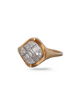 Signet Diamond Ring