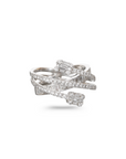 Crossover Diamond Ring