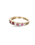 Ruby & Diamond Eternity Band