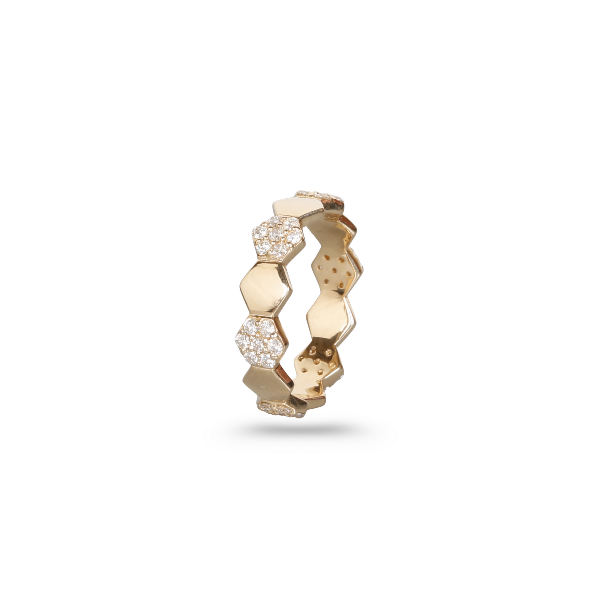 Stepping Diamond Ring