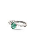 Emerald & Diamond Ring