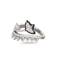 Spiral Diamond Ring