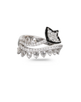Spiral Diamond Ring