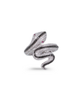 Snake Spiral Diamond Ring