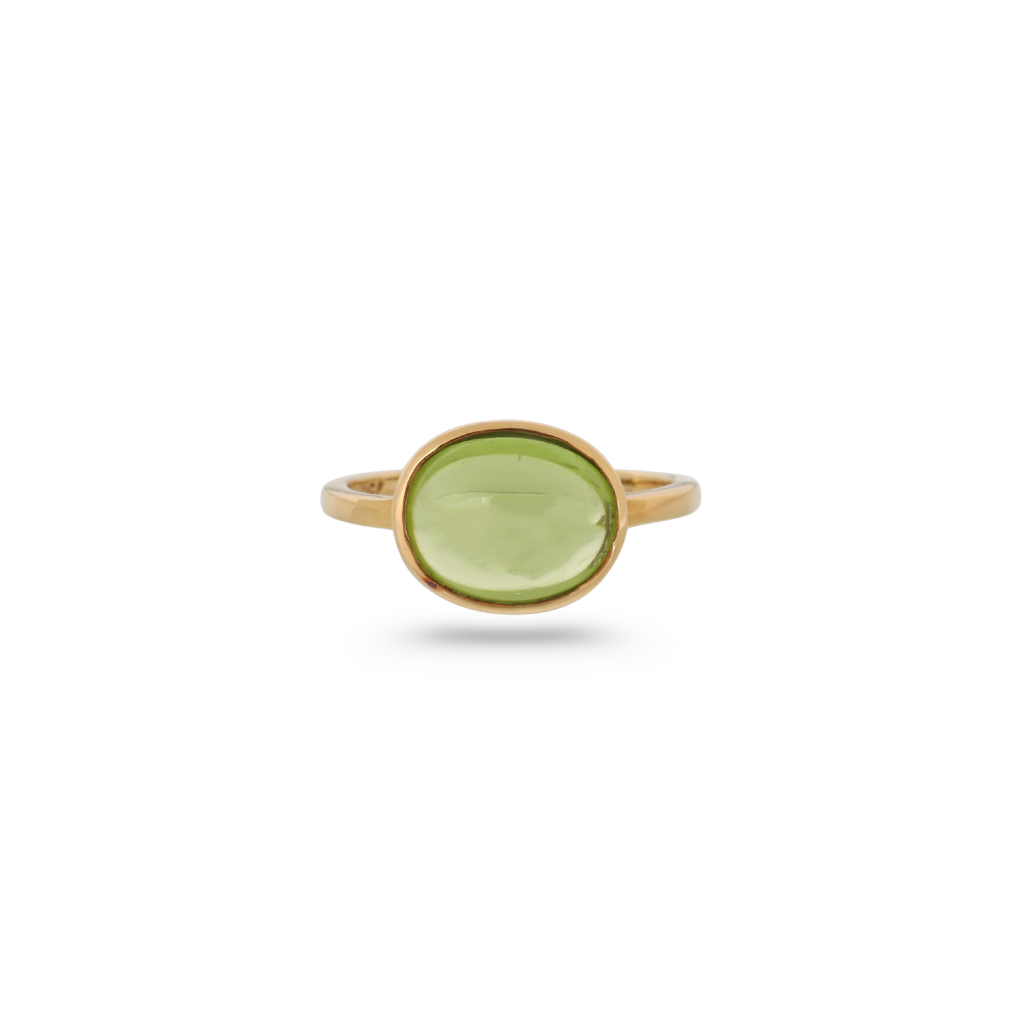 Peridot 18K Gold Ring