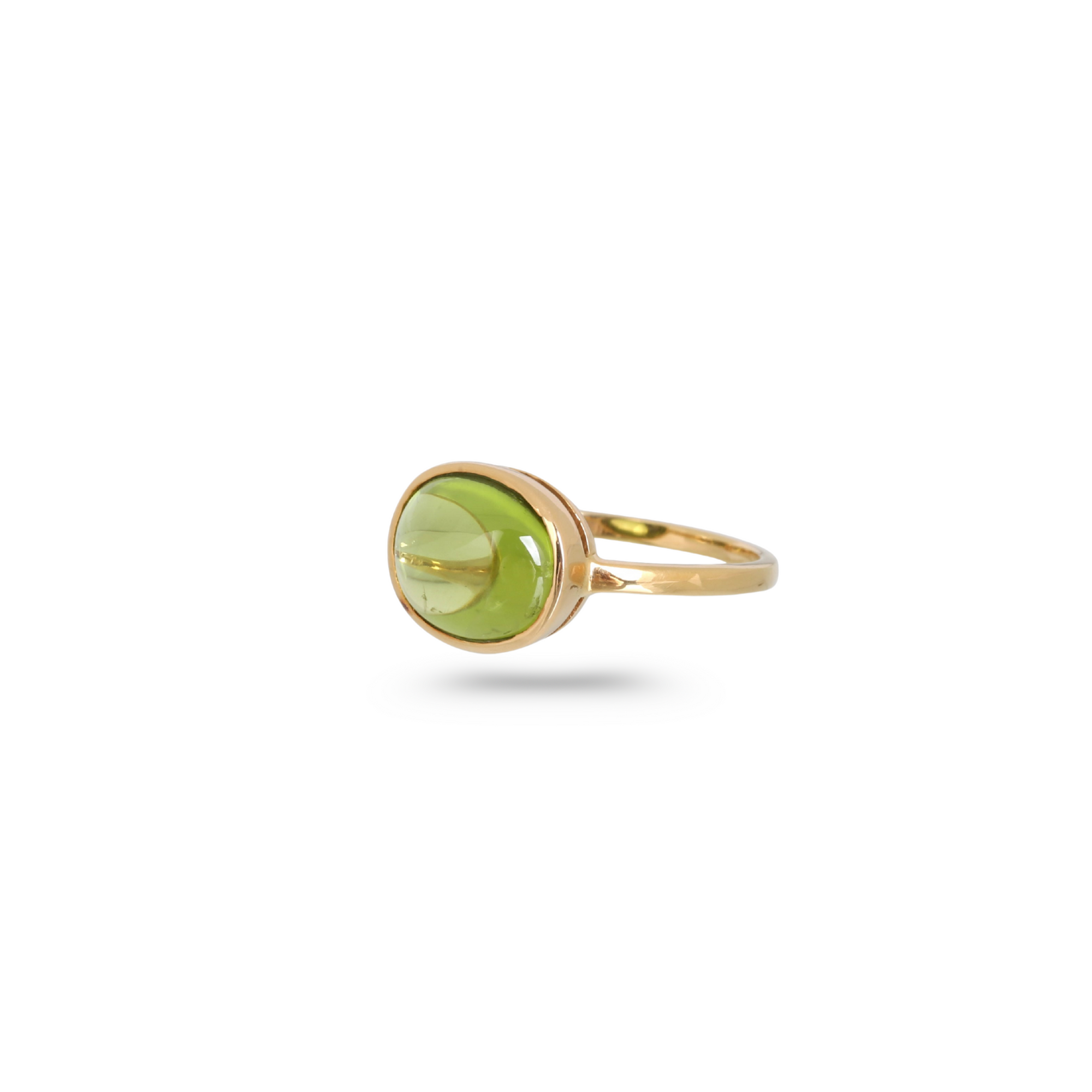 Peridot 18K Gold Ring
