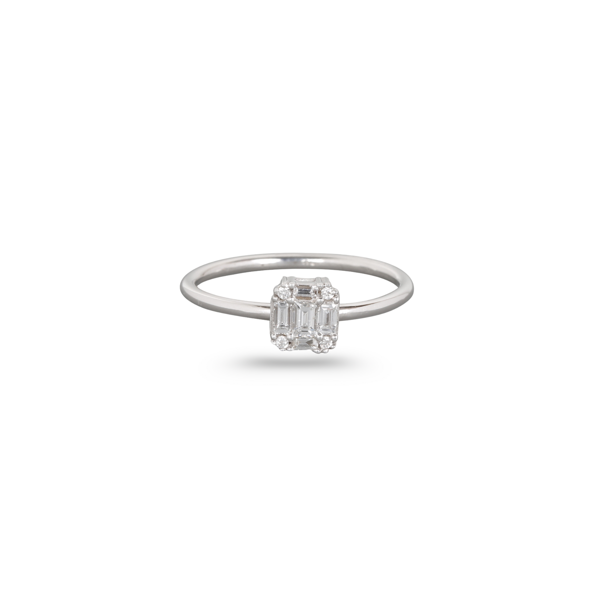 Diamond White Gold Ring