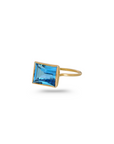 Blue Topaz 14K Gold Ring