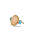 Opal & Turquoise 18K Gold Ring