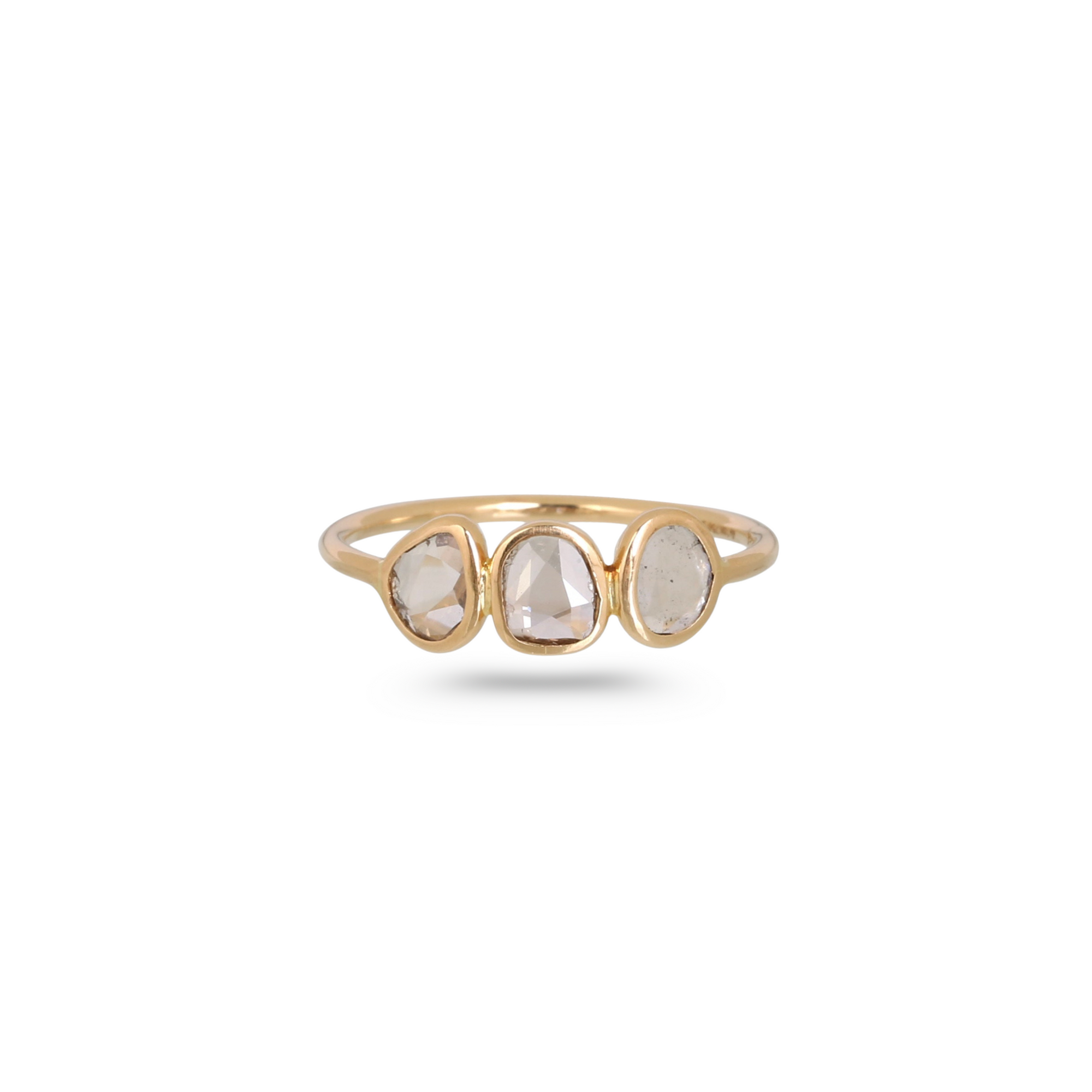 Polki Diamond 18K Gold Ring