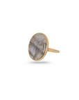 Labradorite Oval 18K Gold Ring