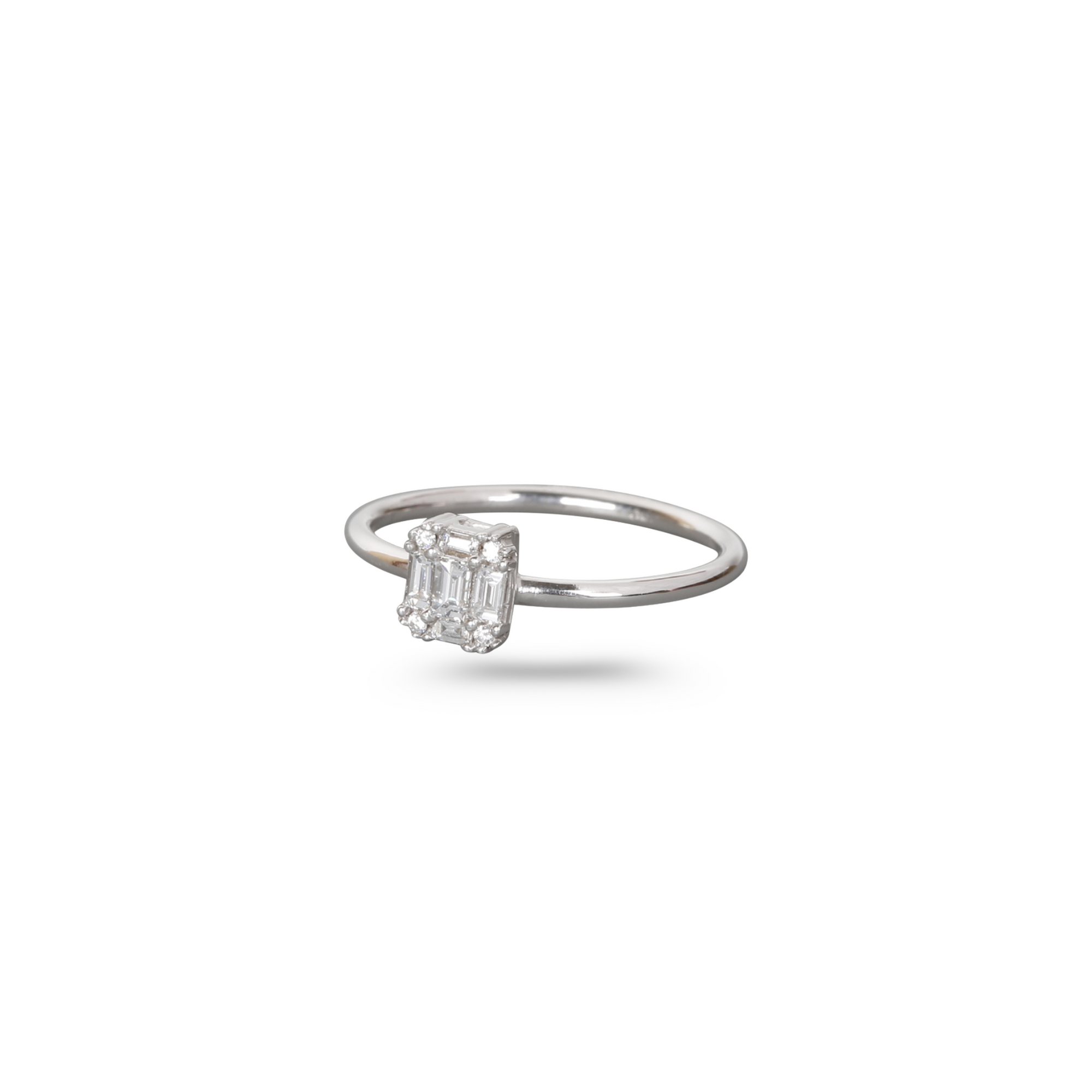Diamond White Gold Ring