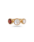 Multi Stone 18k Gold Ring