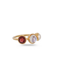 Multi Stone 18k Gold Ring