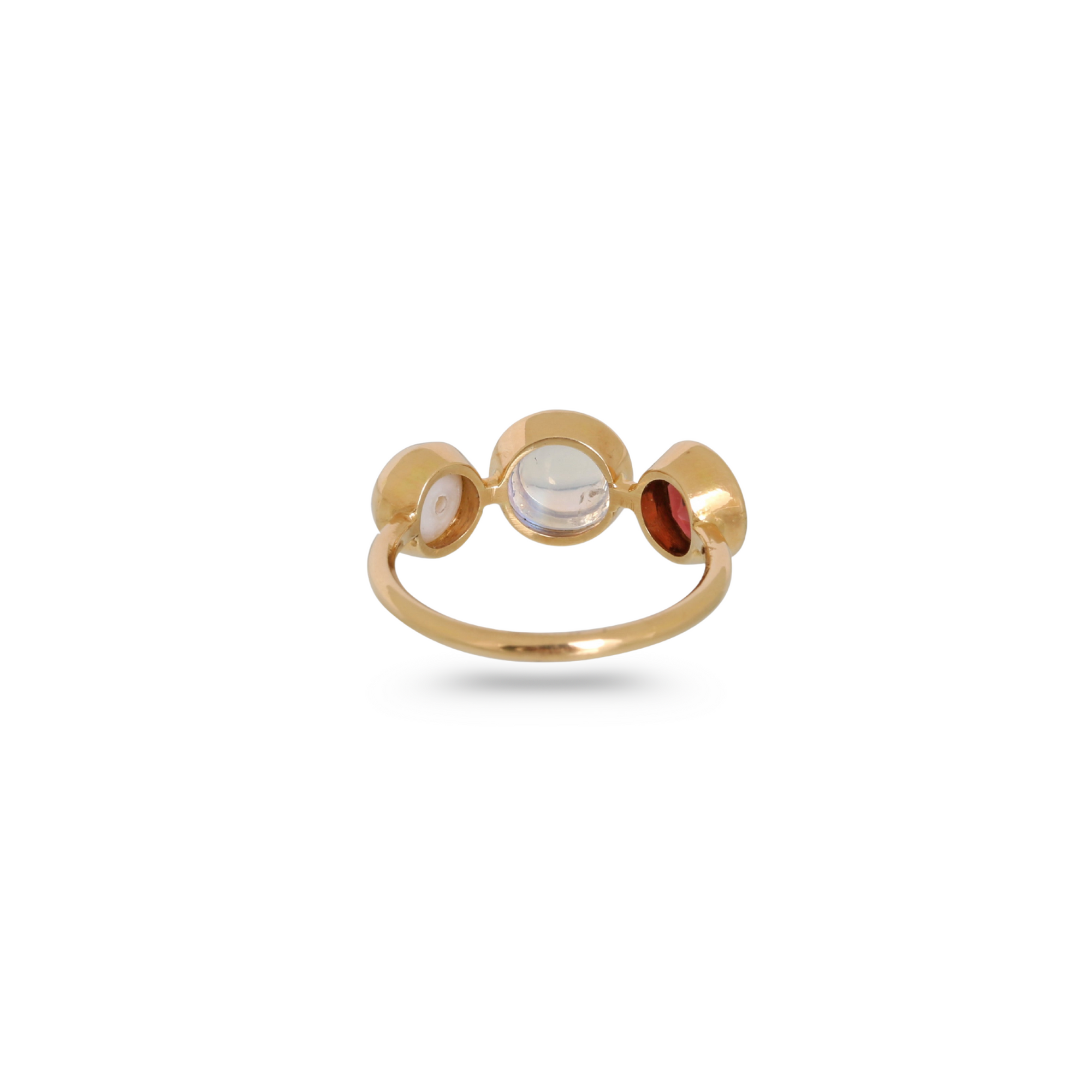 Multi Stone 18k Gold Ring