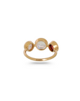 Multi Stone 18k Gold Ring