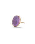 Amethyst Oval 14K Gold Ring