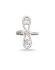 Two Pear Shape Diamond Ring