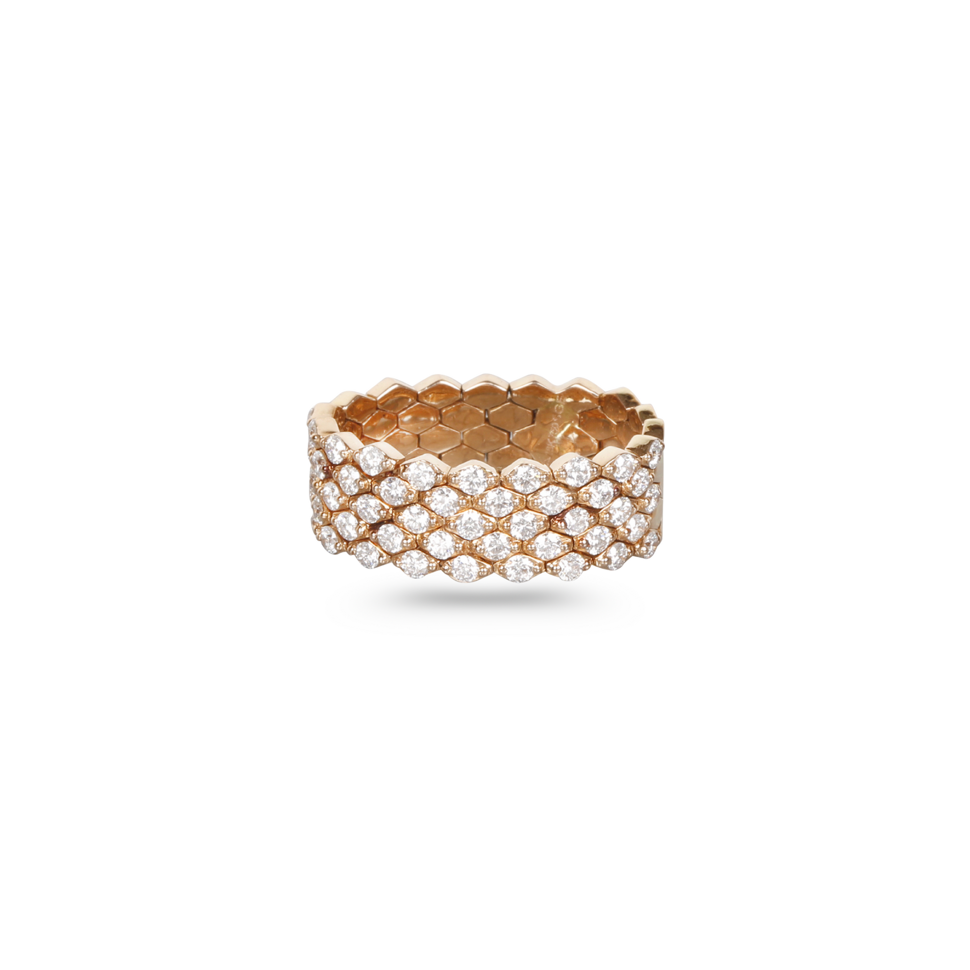 Flexible Micro Pave Diamond Band