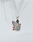 Matilda Multistone Silver 925 Pendant