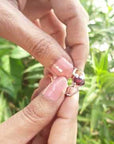 Garnet Silver 925 Ring