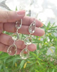 green amethyst earrings