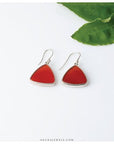 triangle earrings