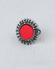 Mirat Glass Silver 925 Ring
