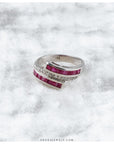 ruby & diamond ring