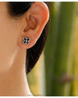 sapphire earrings, silver earrings, sterling silver earrings, buy sapphire earrings, sapphire jewelry, blue earrings, sapphire studs, buy studs online, buy sapphire studs, diamond studs, sapphire & diamond studs, sapphire & diamond earrings, diamond jewel