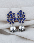 silver earrings