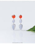 carnelian earrings