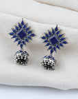 silver earrings