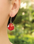 silver earrings, sterling silver earrings, carnelian earrings, carnelian silver earrings, orange earrings, orange silver earrings, silver orange earrings, red silver earrings, red earrings, pear shaped earrings, red onyx earrings, silver ed onyx earring