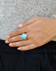 turquoise ring, buy silver ring, sterling silver ring, gold plated silver ring, gemstone ring, buy gold ring, buy gemstone jewelry, buy jewelry online, turquoise jewelry