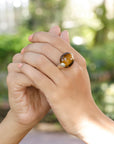 tiger eye ring, buy silver ring, sterling silver ring, gemstone ring, buy silver ring, buy gemstone jewelry, buy jewelry online, tiger eye jewelry