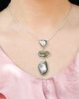 Marquise Shape Abalone Shell Pendants
