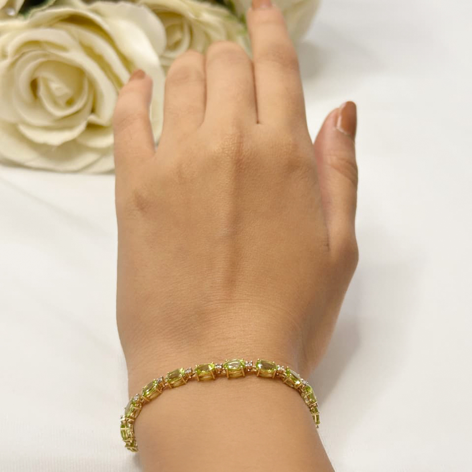 Ryo Peridot Bracelet