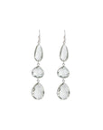 silver earrings
