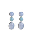 silver earrings