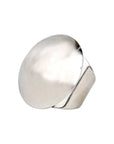 Pleasant gold plated sterling silver ring