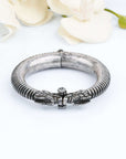 Tilam Silver Bangle