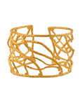 18K gold Plated handcuff