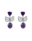 silver earrings