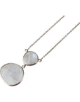 silver necklace