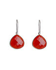 silver earrings