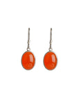 silver earrings
