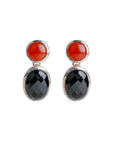 silver earrings