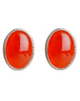 silver earrings